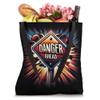 Nuclear Explosion Art Dystopian Future Moody Comedy Design Tote Bag view 4