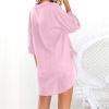 NineFit Basics Women Linen Tops Linen Overalls for Women Cotton Shirts for Women Cotton Linen Shirts for Women Linen Womens Tops Linen Tops for Women 2024 Prime Big Deal Days 2024, Medium, 05-pink view 3