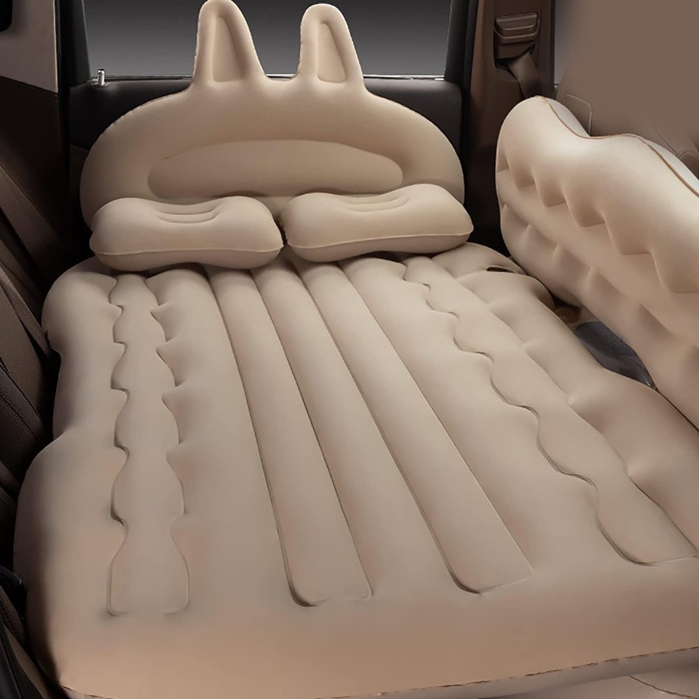 YPSQQHD Car Air Mattress Compatible with ORA Funky Cat, Car Camping Travel Bed With Air Pump And Two Air Pillows, Portable Rest Mat,I, normal