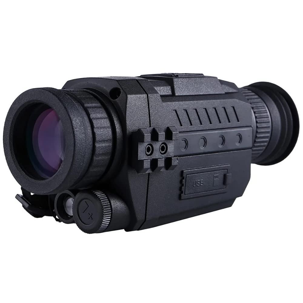 TANGZIXIN Digital Night Vision Monocular, HD Photo & Video, Infrared Goggles in 100% Darkness, for Adults Hunting Gear, Surveillance
