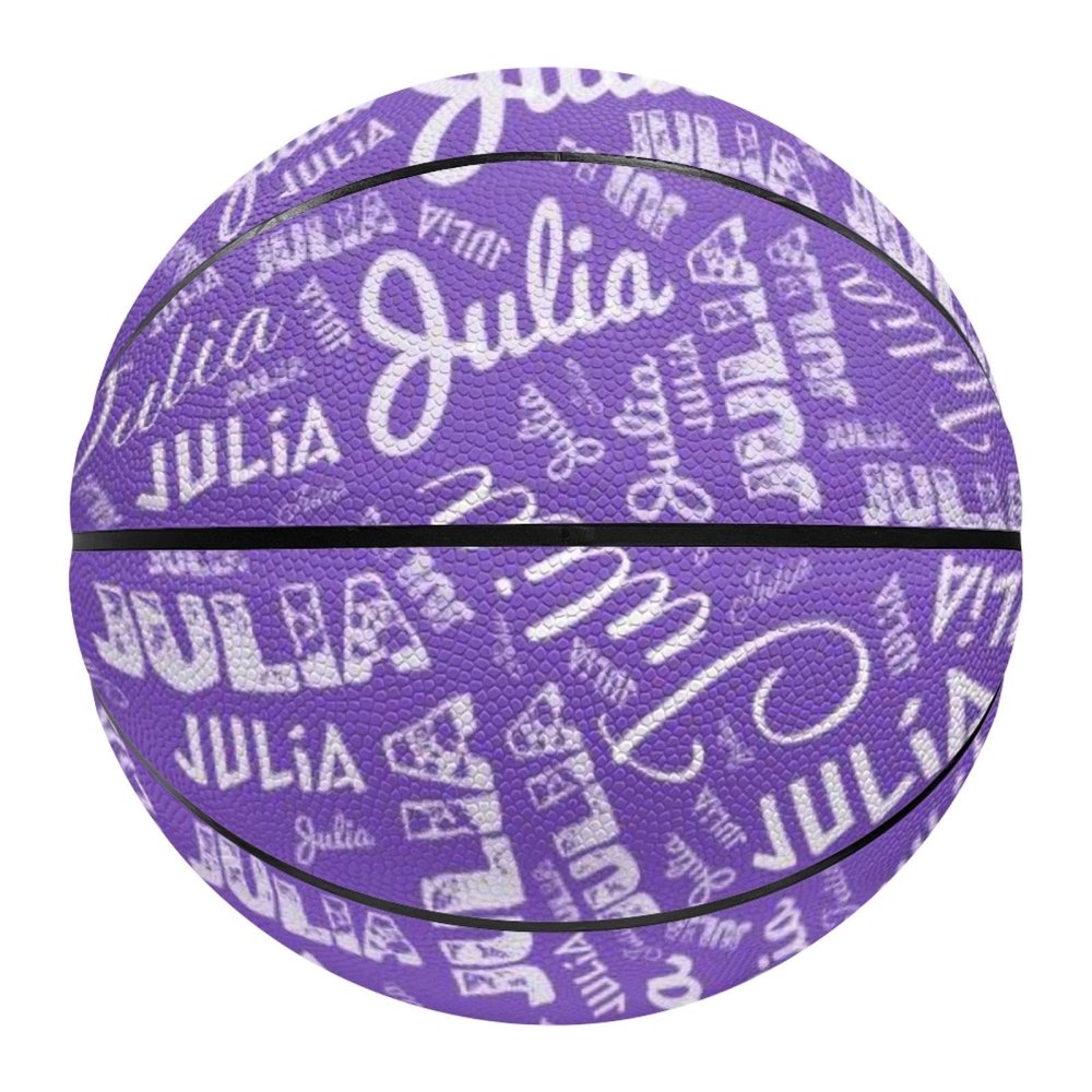 MuMiY Personalized Basketball - Custom Basketball with Name, Size 7 (29.5") / Size 5 (27.5"), Team Gifts