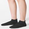 Somaibo 10 Pairs Kids Socks for Boys Girls Low Cut Athletic Ankle Socks Half Cushioned Crew Cotton No Show Socks 7-10 Years Black view 2