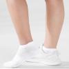 Somaibo 10 Pairs Kids Socks for Boys Girls Low Cut Athletic Ankle Socks Half Cushioned Crew Cotton No Show Socks 7-10 Years White view 4