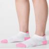Somaibo 10 Pairs Kids Socks for Boys Girls Low Cut Athletic Ankle Socks Half Cushioned Crew Cotton No Show Socks 10-12 Years Purple/Blue/Orange/Green/Pink view 2