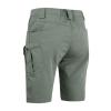 WENKOMG1 Mens Cargo Shorts 4th of July Outdoor Tactical Shorts Patriotic Printed Military Shorts with Multi Pockets, Large, Army Green 2 view 3