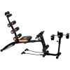 cadciehe Ab Machine, Ab Workout Benches for Home Gym, Multi-Functional Adjustable Ab Crunch Machine, Ab Exercise Equipment for Total Body Workout Equipment Home Gym Black