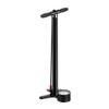 LEZYNE Alloy Floor Drive 3.5 High Pressure Bicycle Floor Pump with 3.5" Analog Gauge, Durable Aluminum 220PSI Tire Air Pump for Road/Track Bikes, ABS-1 Pro Chuck for Presta/Schrader Valve, Satin Black view 1