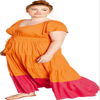 City Chic Colour Pop Dress Mango