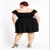 City Chic Tahitian Dress Black view 2