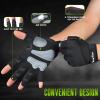 Seektop Workout Gloves for Men and Women, Weight Lifting Gloves with Full Protection, Excellent Grip, Gym, Breathable Exercise Gloves for Weightlifting, Fitness, Training view 2
