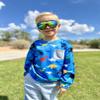 Arshiner Little Boys Fall Winter Clothes 2Pcs Set Pocket Crewneck Sweatshirt and Pants Sweatsuit for 5-6 Years view 2