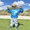 Arshiner Little Boys Fall Winter Clothes 2Pcs Set Pocket Crewneck Sweatshirt and Pants Sweatsuit for 5-6 Years view 4