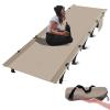 SKDGPS Camping Cot, Ultralight Folding Backpacking Cot, Outdoor Bed Tent Cot, Portable Camping Bed for Adults Lightweight cot Hiking Travel Home (Beiges,Red) view 1