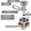 3/8'' Quick-Release Fender Holder Pin Docking and 3/8'' Quick-Release Fender Receiver Docking kit --316 Stainless Steel view 2
