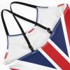 ALAZA British Flag Union Jack Girls One Piece Swimsuit Swimwear Beach Sport Bathing Suit 3T view 4