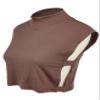 Eyibenlialn Brown Fake Turtle Neck Detachable Collar Base Layer Top Comfortable Mock Turtleneck for Daily Wear and Outdoor Sports for Girl & Women view 1