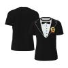 NineFit Basics Custom T Shirts Customize Your Text/Image Custom Tuxedo T Shirts Classic Party Funny Tee Custom Tuxedo T Shirts for Men/Women Custom Gift X-Small Black view 1