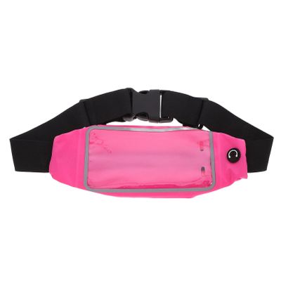 Happyyami Touchscreen Waist Pack for Sports Running Fanny Pack Reflective Strip for Hiking Travel and Daily Use Convenient Phone Holder for Men and Women