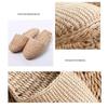 TRBPQAS Unisex Straw Slipper Rattan Summer Slippers, Indoor Slippers Casual Sandals Woven Slipper Shoes Natural Braided Shoes (Green,Women 8.5-10/Men 7-8.5) view 4