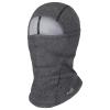 BASSDASH Winter Balaclava Fleece Ski Mask Ninja Hood Neck Warmer Fishing Hunting Dark Heather Grey view 1