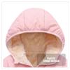 Srkrando Toddler Girl Puffer Fleece Coat Winter Windproof Jacket For Girl 2T 3T Outerwear view 2