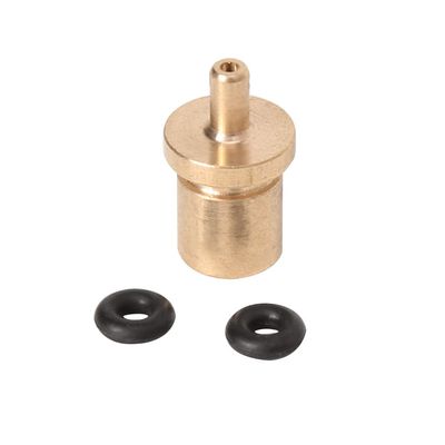 hokojix Gas Refill Adapter Outdoor Camping Stove Cylinder Filling Canister, 11x10mm, Gold