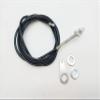 XIBANY Motorized Scooter Drum Brake Brake Cable Accessories for Raptor Speedway mini4 mini4 pro Leger RUIMA mini4 8 inch Electric Scooter Brake Parts Motorized Scooter(Drum Brake and line) view 2