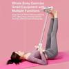 Multifunctional Pedal Puller Resistance Rope,Pedal Puller Resistance Rope,Tension Rope, 6-Tube Elastic Yoga Pedal Puller Resistance Band (Pink,Basic Model) view 2