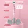 Multifunctional Pedal Puller Resistance Rope,Pedal Puller Resistance Rope,Tension Rope, 6-Tube Elastic Yoga Pedal Puller Resistance Band (Pink,Basic Model) view 3