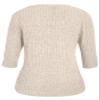 JomeDesign Womens Sweaters Dressy Casual 3/4 Sleeve Fall Fashion 2024 Casual Tunic Tops Apricot view 3