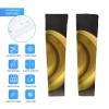 NTVOWPZO UV Sun Protection Arm Sleeves Cooling Yellow Banana Sports Compression Athletic Sleeves for Basketball Cycling view 2
