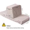 GONGJIANG Back to Back Boat Seat CoversReplacement Boat Lounge Seat Covers, Microfiber Soft Stretchable Fabric Covers for Protector Boat Seats (Khaki, 2 Sets) view 2