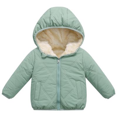 Srkrando Baby Boy Winter Hooded Puffer Coat Todder Fleece Jacket Kid 2T 3T Thick Clothes