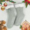 BenSorts Winter Fleece Slipper Socks Gift Grippers Women Green Size 6-10 view 3