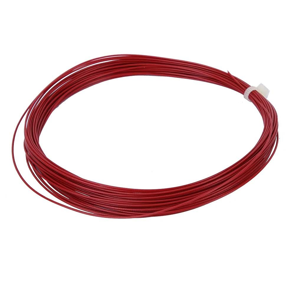 NDNCZDHC 2 PCS Badminton String 10m Badminton Racquet String 25-30 Pounds String Tension Badminton Racket Line for Sport Training(red)