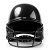 Baseball Softball Batting Helmet with Face Cover Dual Density Impact Absorption Foam High Impact ABS Shell Helmet for Teenagers Adults (Black) view 2