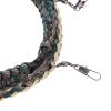 KIMISS Fly Fishing Lanyard, Necklace with Tippet Holder and Multi Clips, Convenient Tool for Holding Various Fly Fishing Gadgets and Accessories view 3