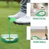 HANABASS 3pcs Golf Putting Cup for Practice Training Putter Flag Lightweight Portable Golf Accessories for Home Backyard Training view 2