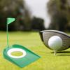HANABASS 3pcs Golf Putting Cup for Practice Training Putter Flag Lightweight Portable Golf Accessories for Home Backyard Training view 3