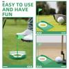 HANABASS 3pcs Golf Putting Cup for Practice Training Putter Flag Lightweight Portable Golf Accessories for Home Backyard Training view 4
