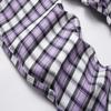 NOVOCCT Plaid Pants for Men - Skinny Mens Dress Pants - Stretch Slim Fit Business Casual Dress Chinos for Men (Purple White Plaid - T24, 42) view 4