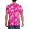 Stylish Athletic Sports Jersey Breast-Cancer-Ribbons Men's Rugby Jersey Xx-Large Black view 4