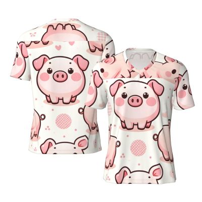 Stylish Athletic Sports Jersey Pig-Joy Men's Rugby Jersey X-Large Black