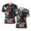 Stylish Athletic Sports Jersey American-Texas-Flag Men's Rugby Jersey Medium view 1