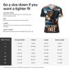 Stylish Athletic Sports Jersey American-Texas-Flag Men's Rugby Jersey Medium view 2