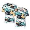 Stylish Athletic Sports Jersey Snowmobiles-Snow-Winter Men's Rugby Jersey 4X-Large view 1