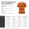 Stylish Athletic Sports Jersey Fast-Food-Hamburger Men's Rugby Jersey Large Black view 3