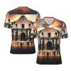 Stylish Athletic Sports Jersey Remember-The-Alamo-Texas Men's Rugby Jersey Small Black view 1