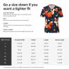 Stylish Athletic Sports Jersey Kawaii-Cute-Fox-Funny Men's Rugby Jersey Large Black view 2