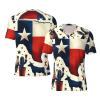 Stylish Athletic Sports Jersey Texas-The-Long-Star-Flag Men's Rugby Jersey Small view 1